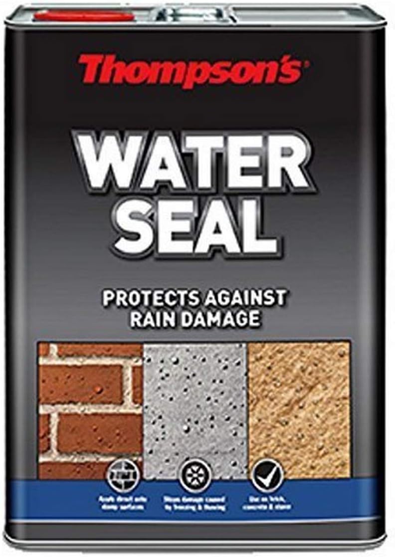 Thompsons Water Seal 5 Litre TWSEAL5L Clear Brand Thompson's Waterproof coating