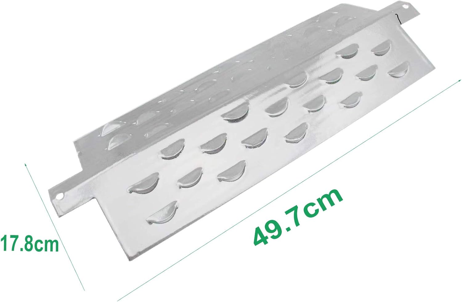 WELL GRILL BBQ Heat Plates Shield Heavy Duty Stainless Steel Burner Cover Flavorizer Bars Outdoor Barbecue Replacement Parts for Blooma Laguna - Image 3