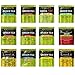 Greenbow Bigelow Tea Sampler 108 Classic Flavor Assortment Tea Bags in Foil with Rich Flavor Variations and Gift Box