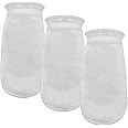 AYWFEY 3Pcs 4 Inch Ring by 10 Inch Long Filter Socks 200 Micron, Aquarium Felt Socks, Aquarium Filter Bags for Freshwater Saltwater Aquariums Fish Tank, Sump Filter Socks, Use in Ponds Overflows
