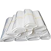 PABCK 100 Pieces Clear Heat Shrink Wrap POF 0.8mil Thickness Heat Shrinkable Bags for Packaging Collection Homemade DIY Gifts Books Shoes Crafts Makeup Cookie (7.87x11.81 inch (20x30 cm))