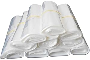 PABCK 100 Pieces Clear Heat Shrink Wrap POF 0.8mil Thickness Heat Shrinkable Bags for Packaging Collection Homemade DIY Gifts Books Shoes Crafts Makeup Cookie 5.1x7.9 inch (13x20 cm)