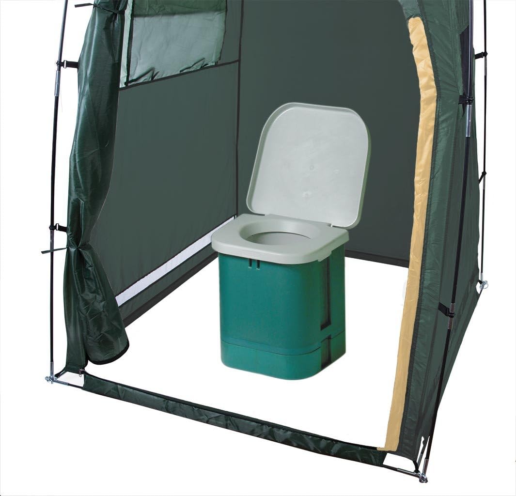 Stansport Privacy Shelter - 48 in X 48 in X 84 in, Gray: Sports & Outdoors