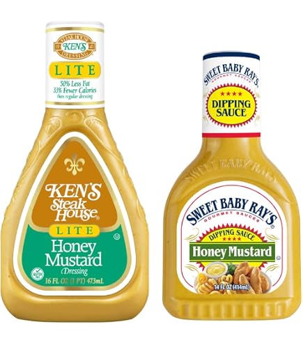 Amazon.com : Hidden Valley Golden Honey Mustard Dressing, 1 Gallon - 4 Per  Case : Salad Dressings : Grocery & Gourmet Food