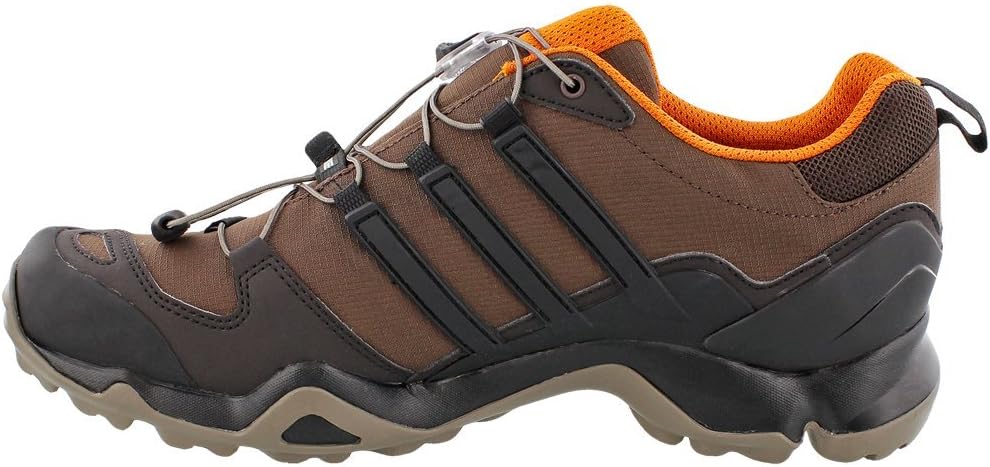 Adidas Men's Terrex Swift R Hiking Sneaker Solar Slime/Black/Vivid Green Shoes