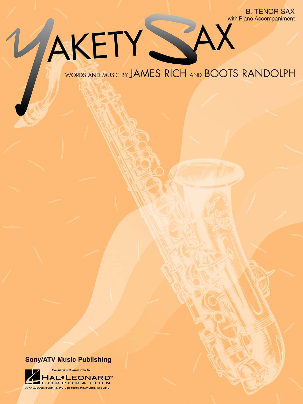 Yakety Sax B Flat Tenor Sax with Piano Accompaniment