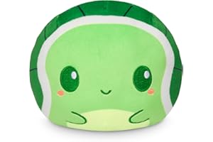 TeeTurtle 4" Reversible Turtle Plushie - Cute Kawaii Green - Soft Stuffed Animal