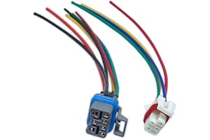 Casalytics 4L60E 4L80E 65E Neutral Safety Switch, Pigtails Switch Connectors 7 & 4 Wire - Compatible for GM 1995 to 2004 4-Speed Automatic Transmission, Replace 15305920, 88862288, 15305887