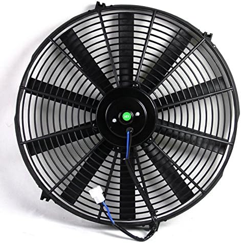 Supeedmotor Radiator Fan For 16" Electric Cooling Fan 16 Inch With Mounting Kit