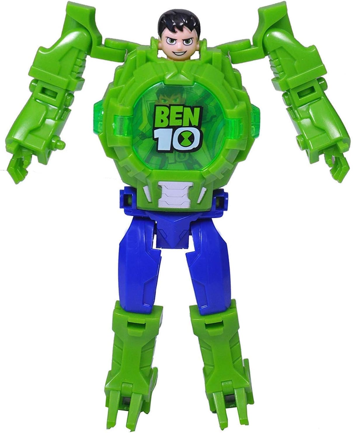 Gubbarey Action Figure Series Digital Toy Wrist Watch Robot Conversion for Kids Gift
