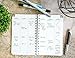 Essential 5x8 Monthly & Weekly 2018-2019 Academic Year Planner - July 2018 Through July 2019 - Professional, Simple, Easy-to-Use Design. Frosted Vinyl Covers for Extra Protection