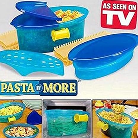 Pasta N More Juego de cocinar pasta al microondas con Bono ...