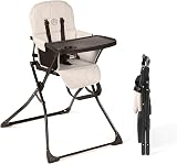 Ickle Bubba Flip Magic Fold Highchair Pearl Grey 15kg 5 Point Harness