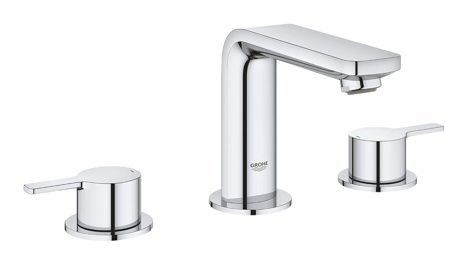 Grohe 2057800a Lineare 8 Widespread Two Handle Bathroom Faucet In