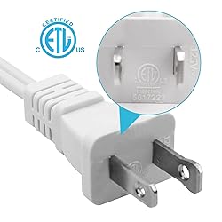 2 Prong Power Extension Cord 3FT/1 Meter, Polarized