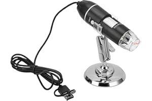 Hyuduo Handheld Digital Microscope 1600X Magnification with WiFi Connection USB Port HD 1080P for Hobbyists Students Engineer