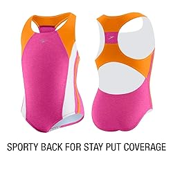 Speedo Girl's Swimsuit One Piece Infinity Splice