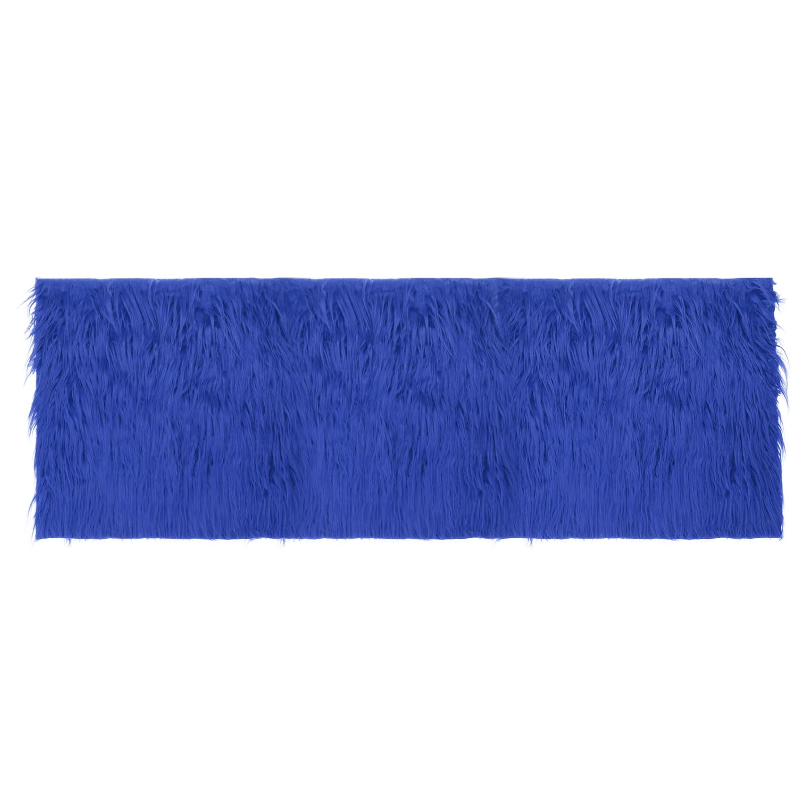 DMiotech 18"x63" Navy Blue Faux Fur Fabric for Crafts, Fluffy Faux Fur for DIY Projects, Gnomes, Animal Costumes, Cushions