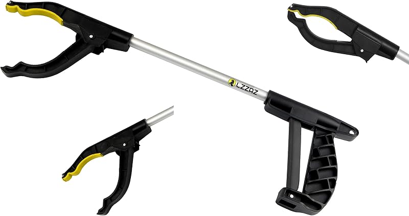 LZZAZ Small Litter Picker Magnet Claw 16in 42cm Pack 1 2 4 10 25 50