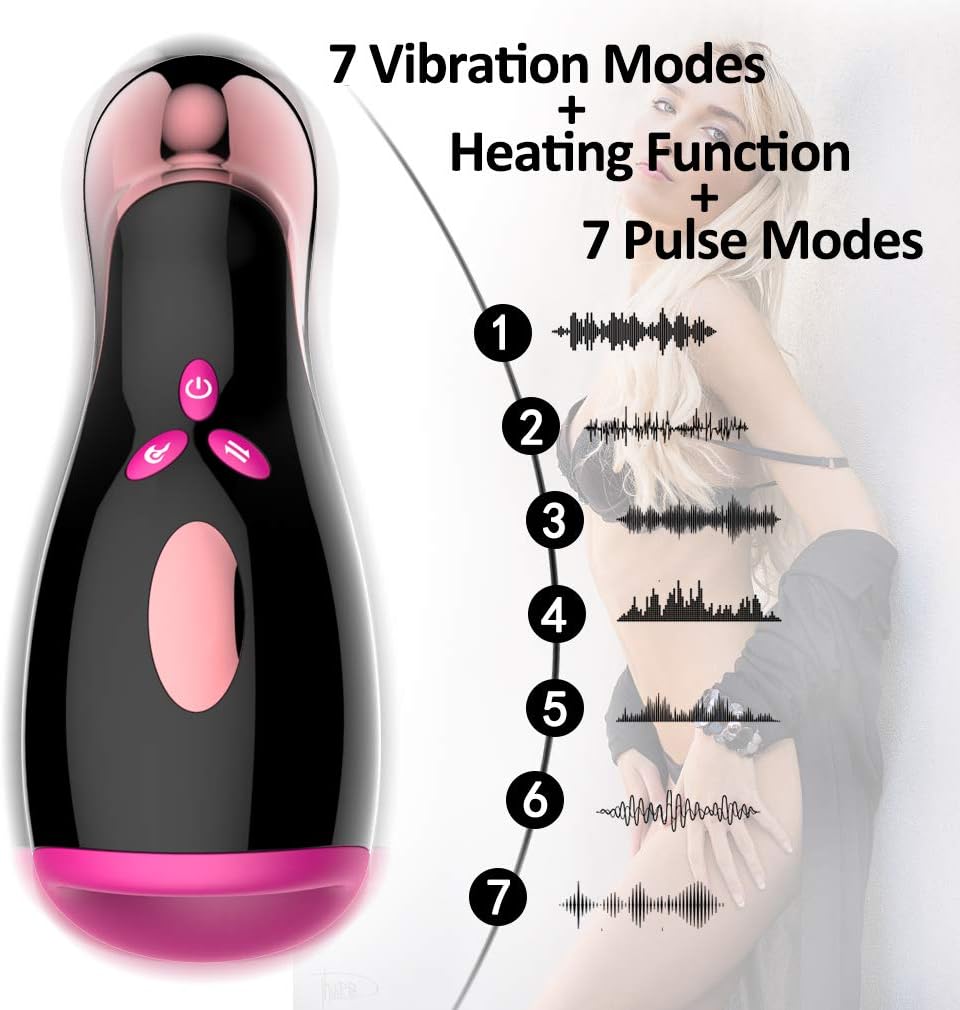 Fully Automatic Male Vibrant Delay Trainer for Men Underwear Use with Heating Masturbration Cup Pòckèt Pùssèys Hands Free Toys Tongue Simulator Function Waterproof Best Funny Toys