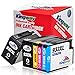 KINGWAY Compatible Ink Cartridge Replacement for HP 932XL 933XL Work with HP Officejet 6700 6600 7612 7610 6100 7110 7510 Printer 5 Pack(2 Black,1 Cyan,1 Magenta,1 Yellow)