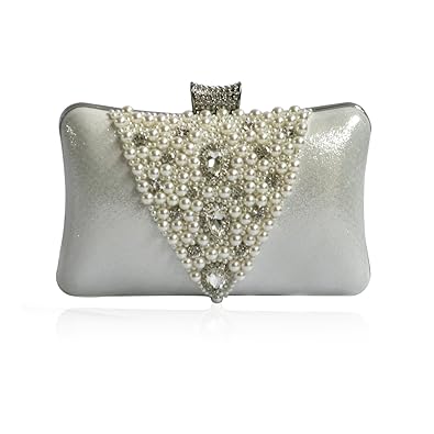 Inspired Livingg (21022Il) Womens Clutch -Silver