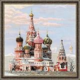RIOLIS 1260 - Moscow. St. Basil's Cathedral - Counted Cross Stitch Kit 15.75