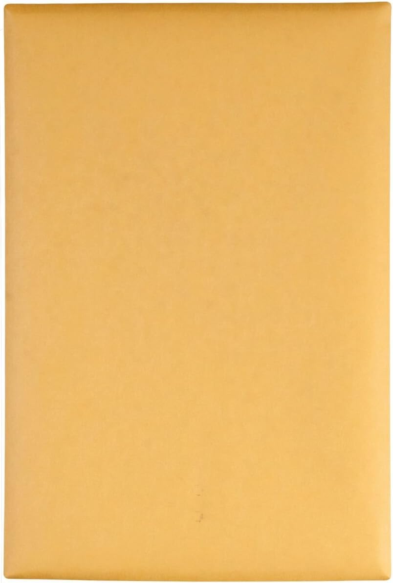 Quality Park Clasp Envelope, 6 x 9 Inches, Brown Kraft, Dispenser, Carton of 500 (37555) : Office Products