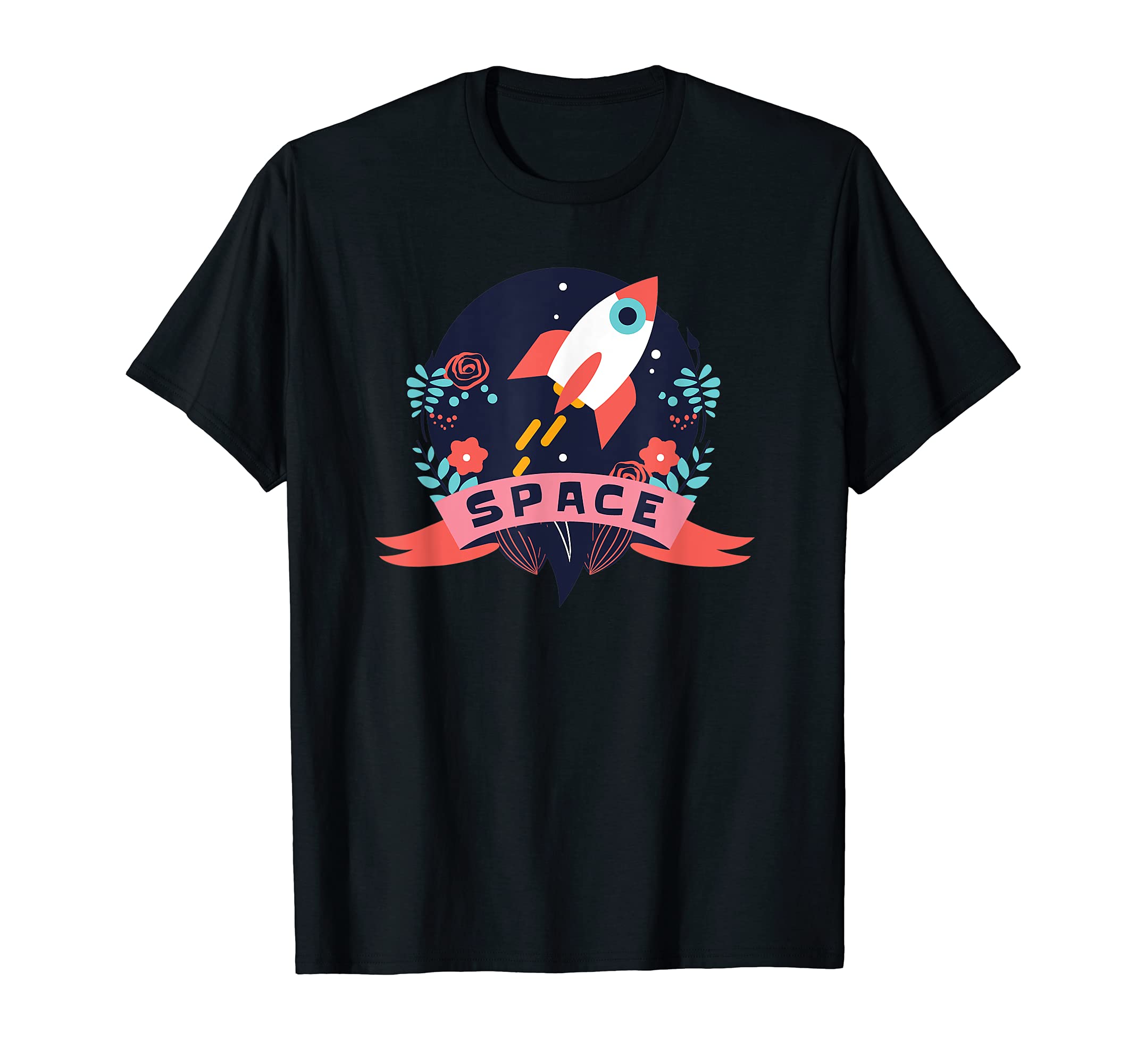 Space Rocket Ship T-Shirt