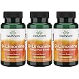 Swanson D-Limonene - Orange Peel Extract Supplement Promoting Cellular Health - High Potency Formula Supporting Health Defense - (60 Capsules, 250mg Each) (3 Pack)