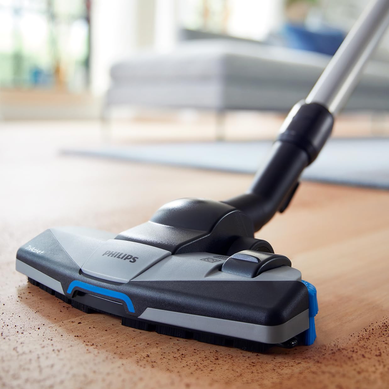 PHILIPS PowerPro Expert Beutelloser Staubsauger – Kompakt, 900-W-Motor, PowerCyclone 8 Technologie für Starke Saugleistung, Multi-Oberflächen-Reinigung, Allergy Lock, Super Turbo Bürste (FC9745/09) 8