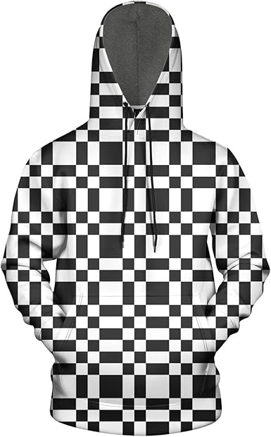 checkerboard hoodie