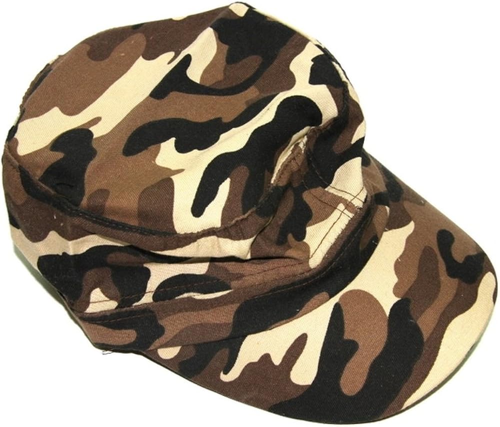 NET TOYS Army Cap Camouflage - Militär Mütze Für Mottoparty & Karneval