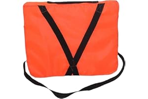 Emergency Marine Foam Flotation Cushion,Boat Throwable Flotation Device with Strap,Throwable PFD Boat Cushion Life Preserver 