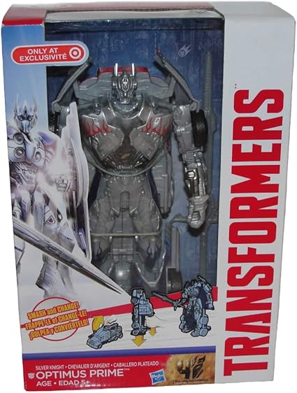 silver optimus prime