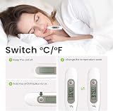 femometer Digital Thermometer Oral/Rectal Underarm Gray, Accurate Fast view 5