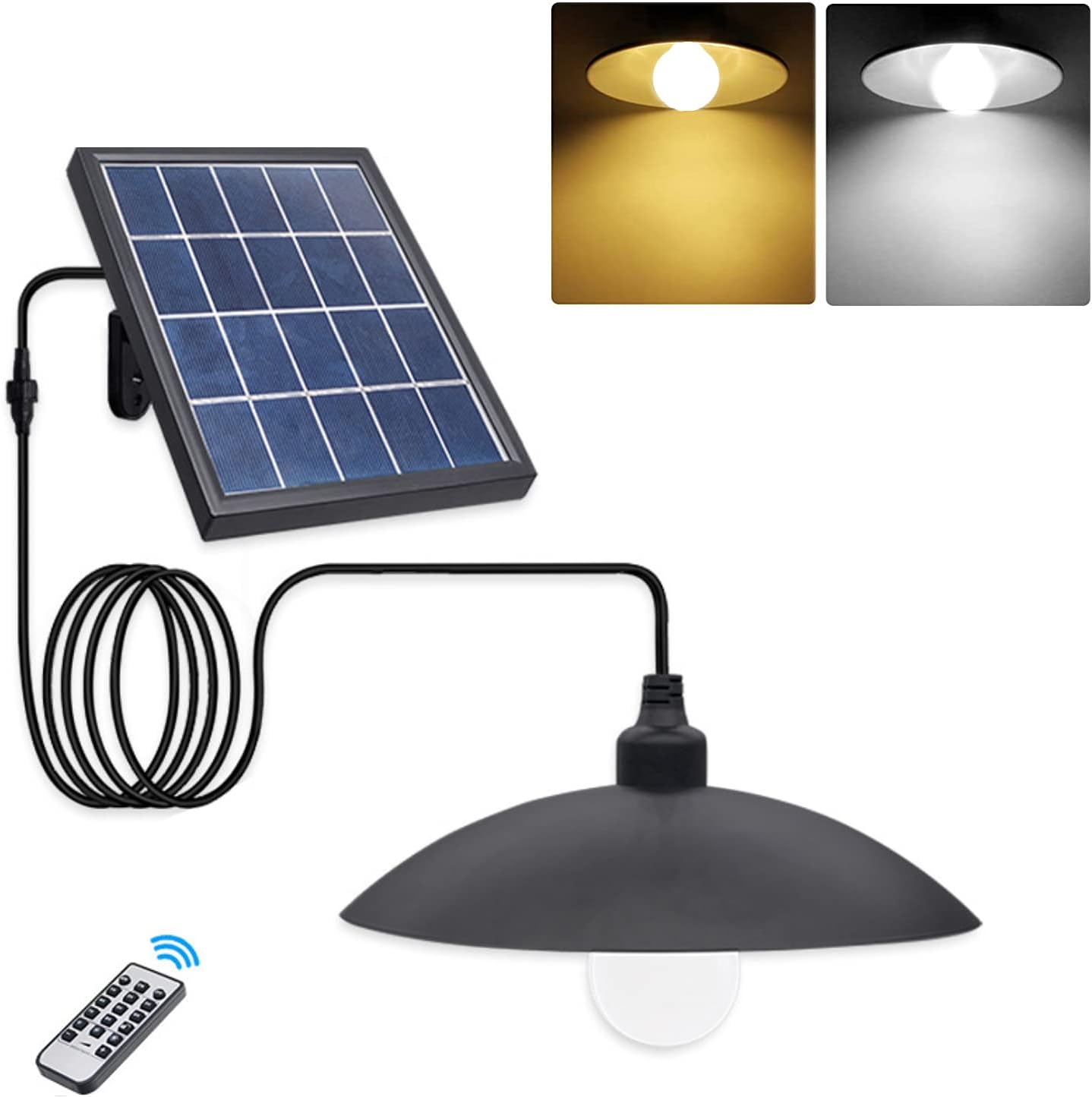 Amazon 21年 業界初モデル 暖色 昼白色変換 Aokyoung ソーラーライト 屋外 Led センサーライト 5m延長コード 太陽光パネル充電 自動点灯 消灯 電気代不要 センサーライト 分離式 高輝度 Led 防水 防犯 室外 室内兼用 明るさ調節 調光調色 定時機能 リモート