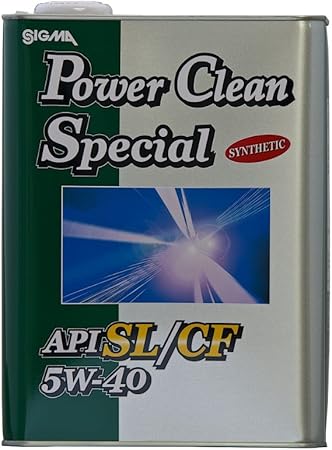 Amazon 三油化学 シグマ エンジンオイル パワークリーン スペシャル 5w40 Sl Cf 4l Htrc3 車用エンジンオイル 車 バイク Amazon 三油化学 シグマ エンジンオイル パワークリーン スペシャル 5w40 Sl Cf 4l Htrc3 車用エンジンオイル 車 バイク