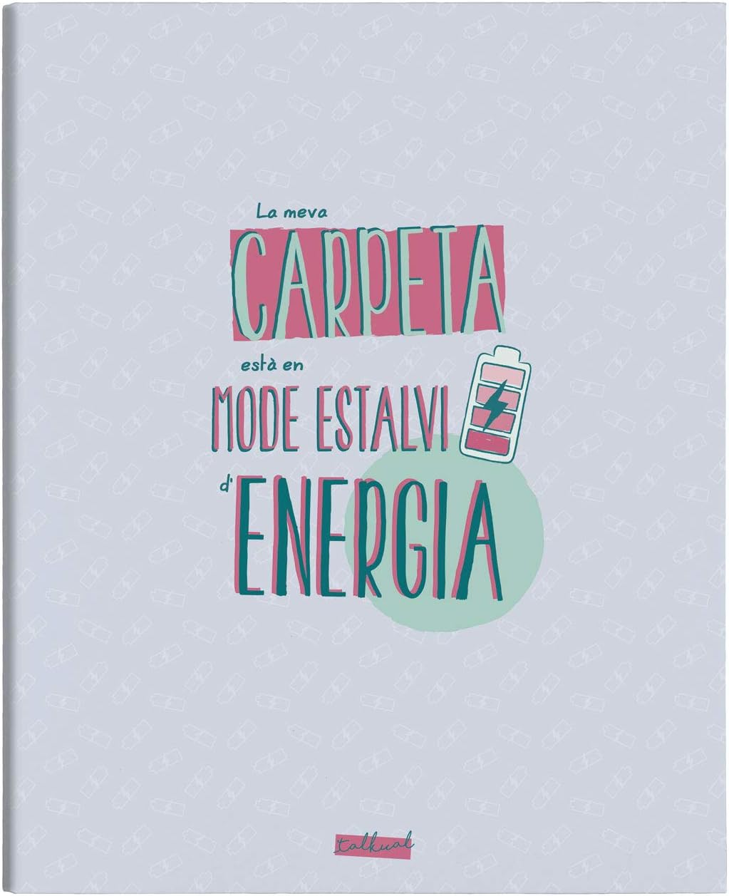 Finocam - Folder 4 Rings Catalan Talkual Grey-Energy