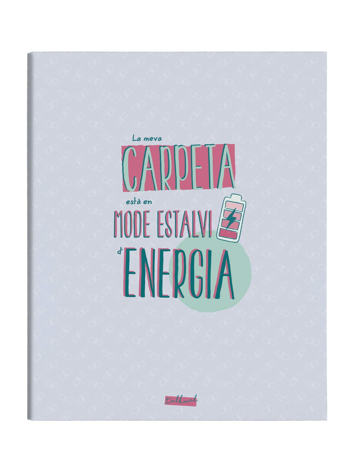 Finocam – Folder 4 Rings Catalan Talkual Grey-Energy