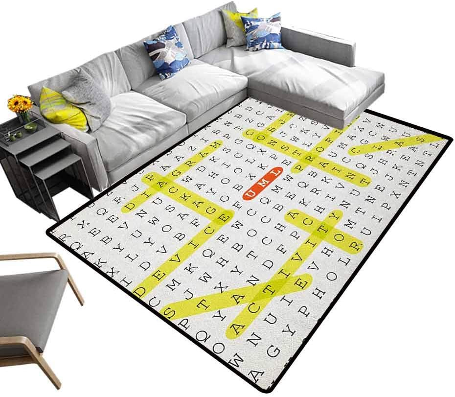 Non Skid Rugs Word Search Puzzle, Super Cozy Bathroom Rug