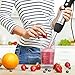 DIYOO Hand Blender Set, 4 in 1 Stainless Steel Hand Immersion Blender 500W with Variable 6 Speed Control Includes Chopper, Whisk and BPA-Free Beaker for Baby Food, Soap, Kitchen