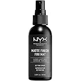 NYX Professional Makeup Matte Finish Setting Spray, Infused with NIACINAMIDE, Long Lasting 16h Wear, Sheer and Smooth Mattify