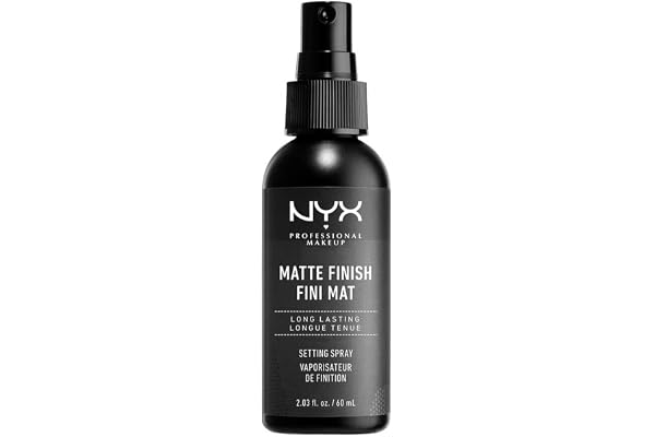 NYX Professional Makeup Matte Finish Setting Spray, Infused with NIACINAMIDE, Long Lasting 16h Wear, Sheer and Smooth Mattify