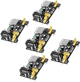 Hailege 5x 3.3V 5V Power Supply Module for MB102 Breadboard DC USB Input view 1