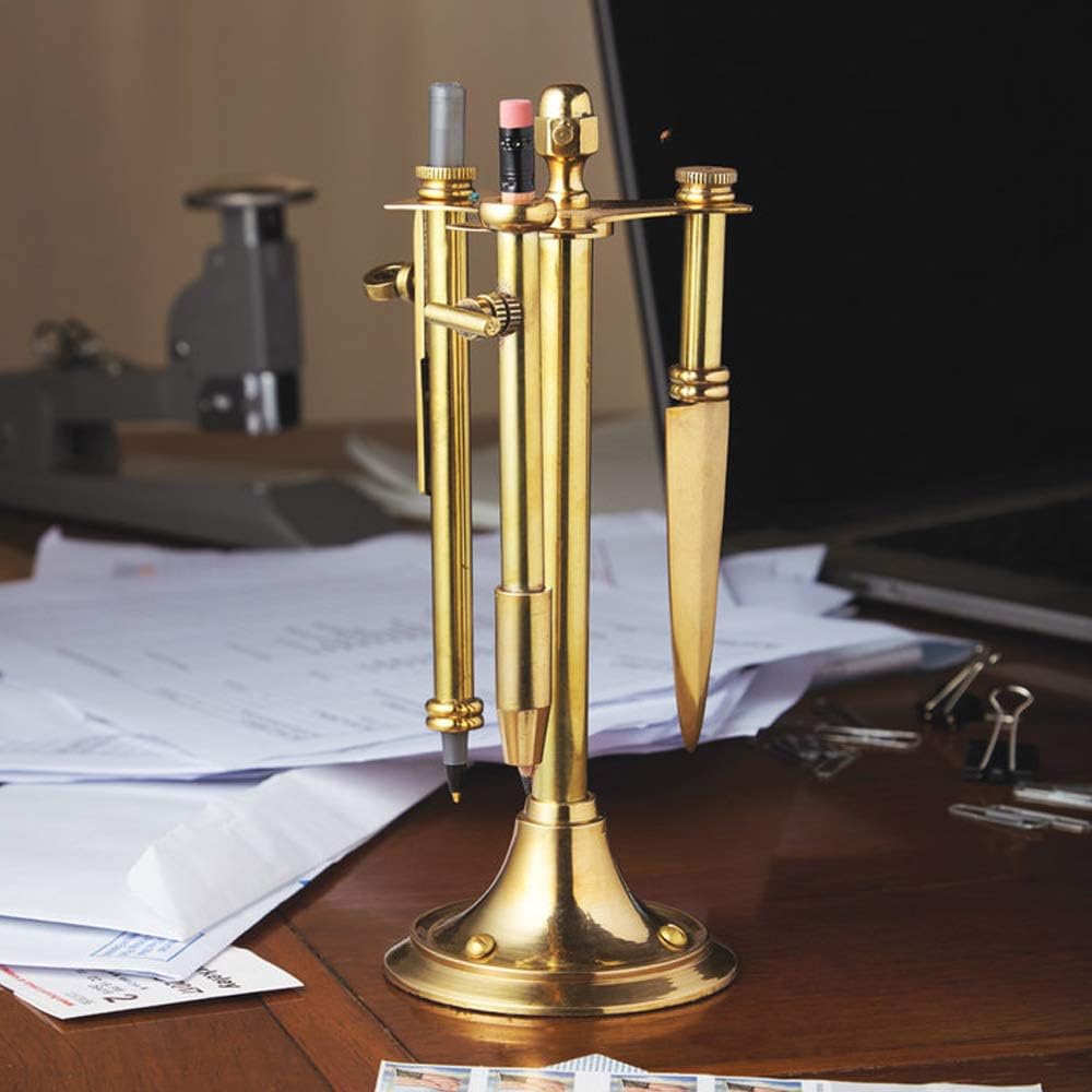 Pendulux, Metropolis Desk Set, Steampunk Gift, Home and Office Supplies