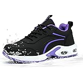 Stasslang Women's Waterproof Steel Toe Work Safety Shoes, Non-Slip, Puncture-Proof, Comfortable, Lightweight, Fashion Footwear, Construction, Industrial Shoes