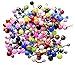 BodyJ4You Assorted Lot of 50/100 Banana Piercing 14G Belly Button Rings Piercing Jewelry