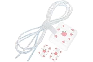 Mobestech Transparent Printed Charger Cover Protector for Power Adapter Cute Cable Cord Protectors