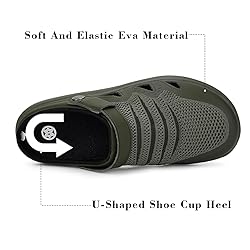 Eagsouni Garden Clogs Sandals Slip On Slippers for